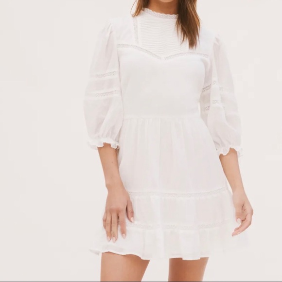 Reformation Dresses & Skirts - Reformation Miley White Dress Size 6 (brand new with tags)